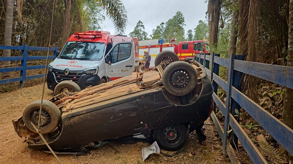 Acidente na estrada de Bom Jardim deixa duas pessoas...