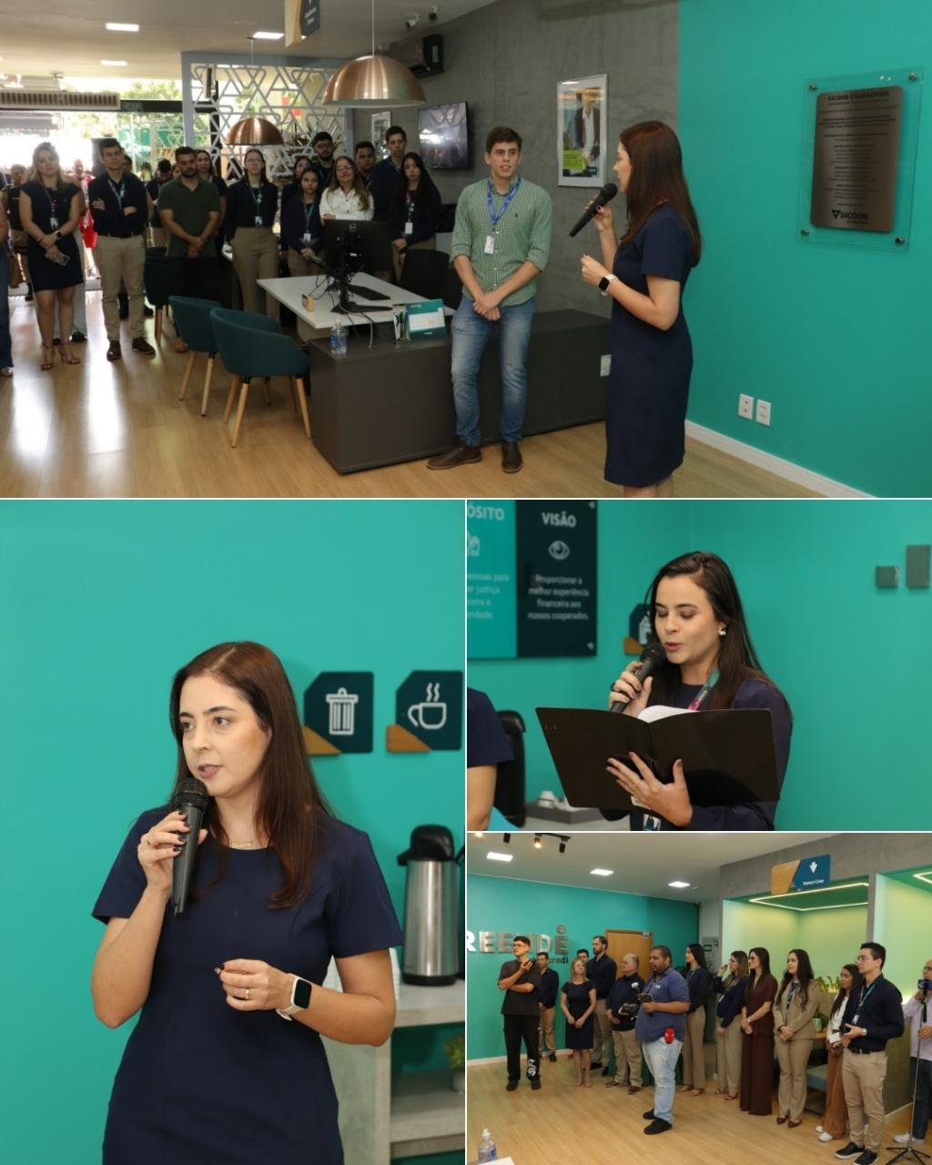 Imagem 1 do post Sicoob Coopacredi inaugura Agência Empreende e entrega Base Comunitária Móvel revitalizada à Polícia Militar