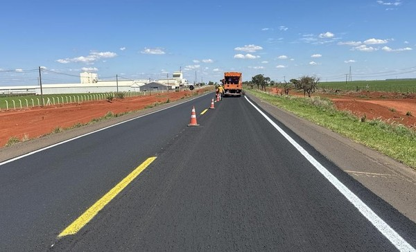 Obras na BR-365 exigem atenção de motoristas em Patrocínio...
