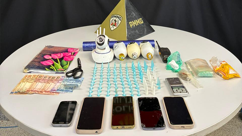 Operação conjunta prende suspeitos de tráfico no bairro Congonhas, em Patrocínio