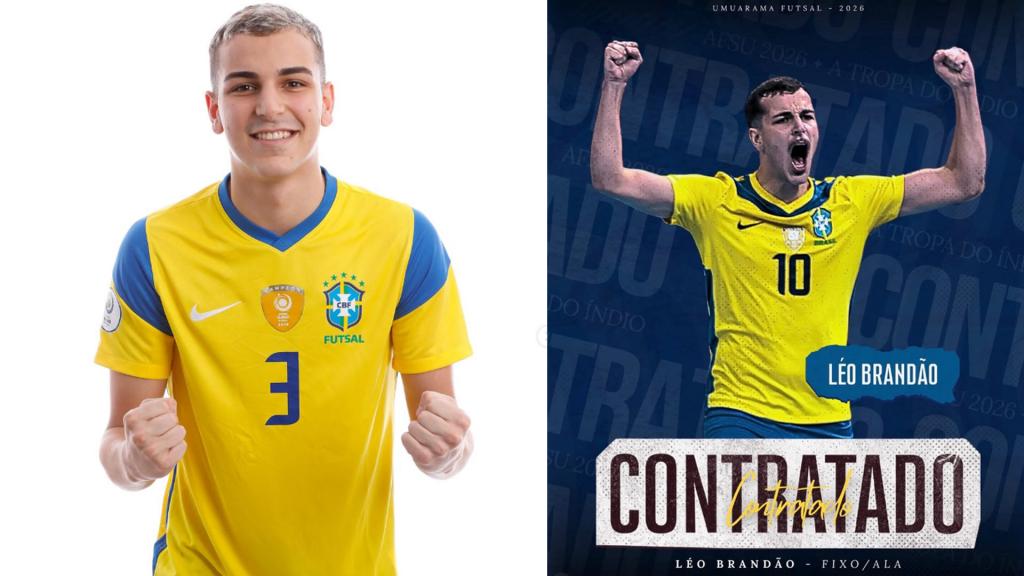 Patrocinense Léo Brandão é o novo reforço de equipe...