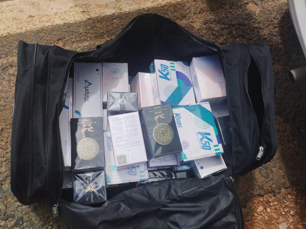 Contrabandista é flagrado com mercadorias sem nota fiscal na...