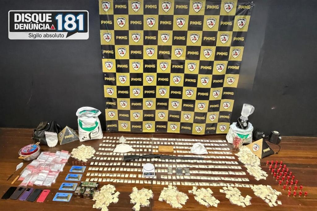 PM desarticula laboratório de refino de cocaína e prende quatro autores por...