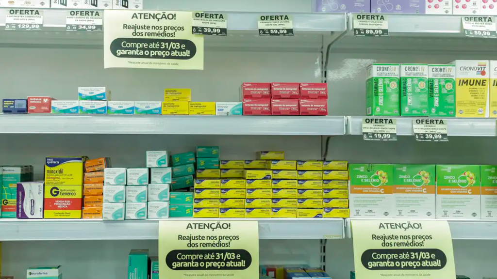 Lei regulamenta venda de medicamentos em supermercados no país