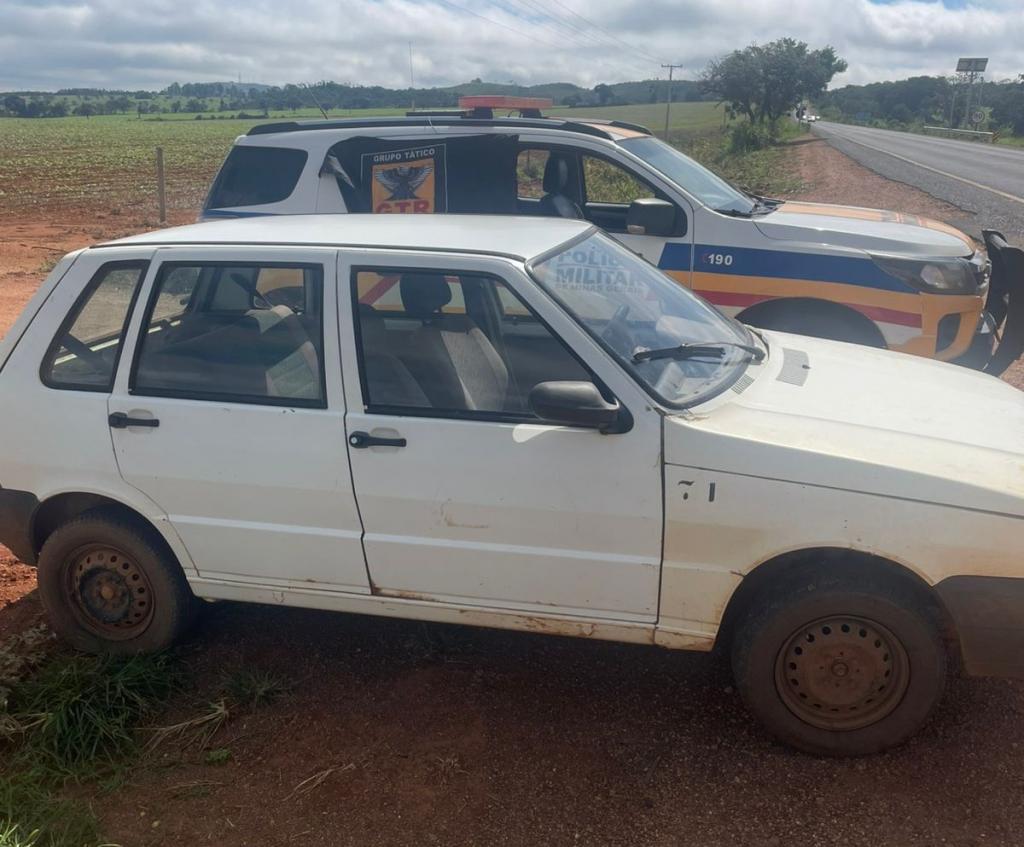 Veículo adulterado é apreendido e motorista preso em Patrocínio